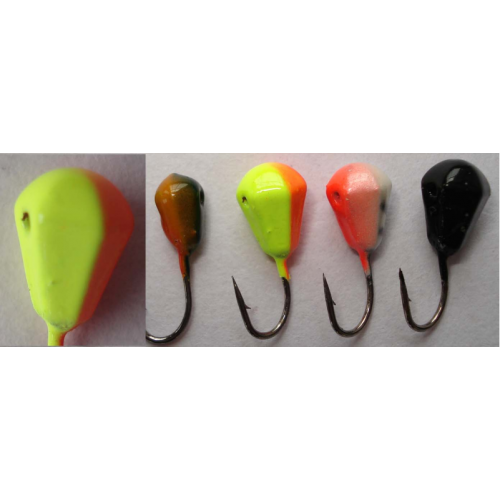 custom tungsten ice jig